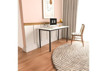 Viva Skrivebord 55x110 cm - Sort/Hvit - Møbler - Bord - Kontorbord - Skrivebord