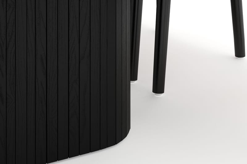 Kopparbo Matgruppe 240 cm med 8 Dastoori Spisestol - Svart - Møbler - Bord - Spisegruppe