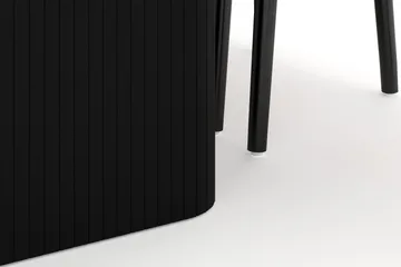 Kopparbo Matgruppe forlengelsesbart 200-260 cm med 8 Dastoori Spisestol - Svart - Møbler - Bord - Spisegruppe