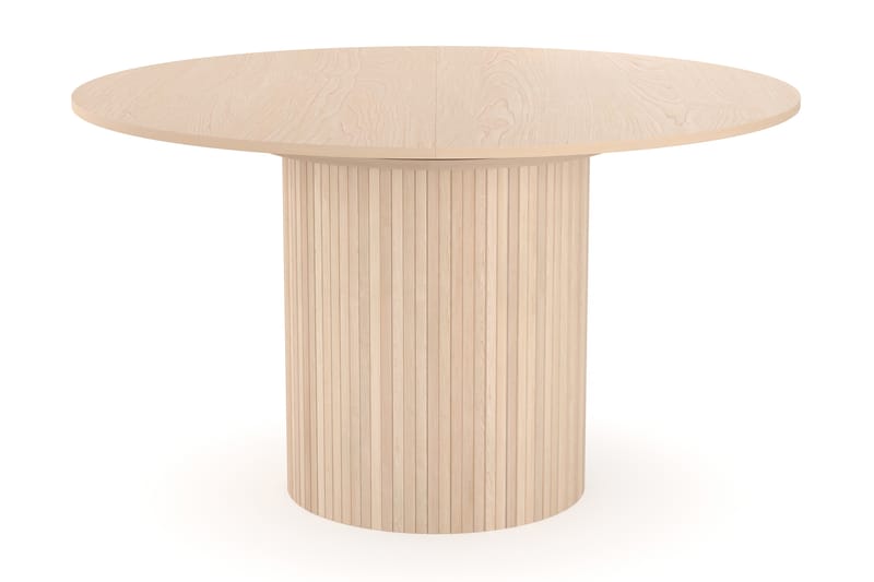 Kopparbo Rund Spisegruppe 130-150 cm 4 Alsarp Spisestoler - Naturell - Møbler - Bord - Spisegruppe