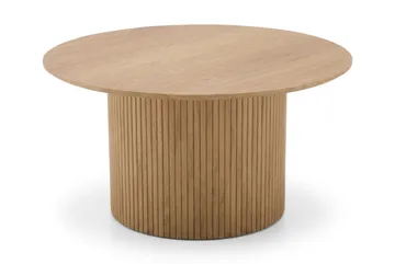 Kopparbo rundt sofabord 85 cm med tynn bordplate - Eik - Møbler - Bord - Sofabord & salongbord