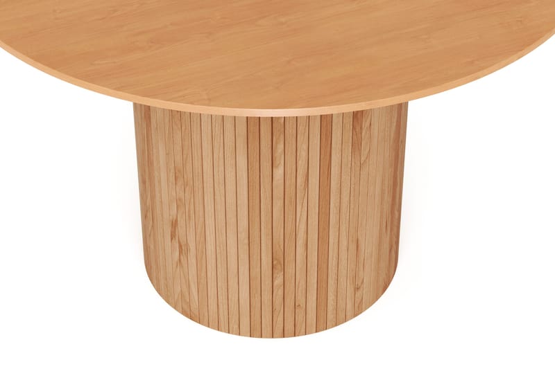 Kopparbo rundt spisebord 110 cm finér - Eik - Møbler - Bord - Spisebord & kjøkkenbord