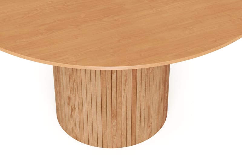Kopparbo rundt spisebord 130 cm finér - Eik - Møbler - Bord - Spisebord & kjøkkenbord