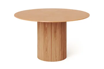 Kopparbo rundt spisebord 130 cm finér - Eik - Møbler - Bord - Spisebord & kjøkkenbord