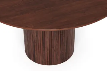 Kopparbo rundt spisebord 130 cm finér - Valnøtt - Møbler - Bord - Spisebord & kjøkkenbord