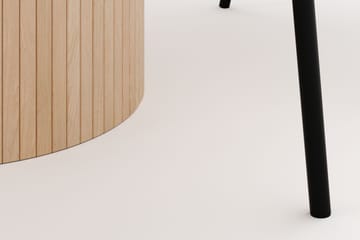 Kopparbo Rundt Spisebord 130 cm med 4 Berit Stoler - Beige - Møbler - Bord - Spisegruppe