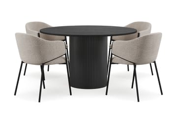 Taupe - Svart