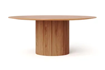 Kopparbo rundt spisebord 180 cm finér - Eik - Møbler - Bord - Spisebord & kjøkkenbord