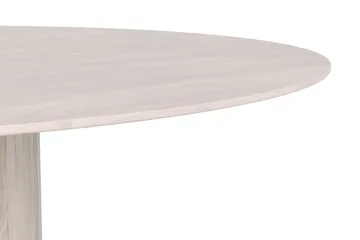 Kopparbo rundt spisebord 180 cm finér - Hvitlasert - Møbler - Bord - Spisebord & kjøkkenbord