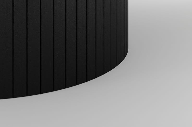 Kopparbo Rundt Stort Spisebord 180 cm med 4 Berit Stoler - Svart - Møbler - Bord - Spisegruppe