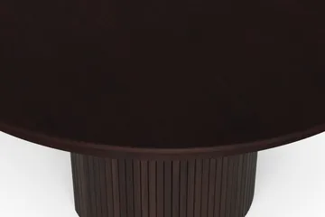 Kopparbo rundt uttrekkbart spisebord 140–240 cm finér - Røkt eik - Møbler - Bord - Spisebord & kjøkkenbord