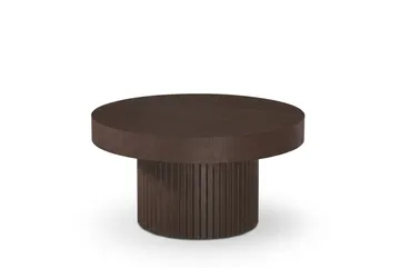 Kopparbo sofabord rundt 85 cm tykk bordplate