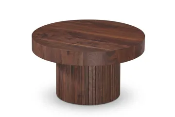 Kopparbo sofabord rundt 85 cm tykk bordplate