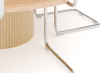 Kopparbo Spisebord 106 cm med 4 stk Build Matstkolar - Hvit - Møbler - Bord - Spisegruppe