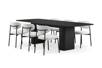 white - Svart