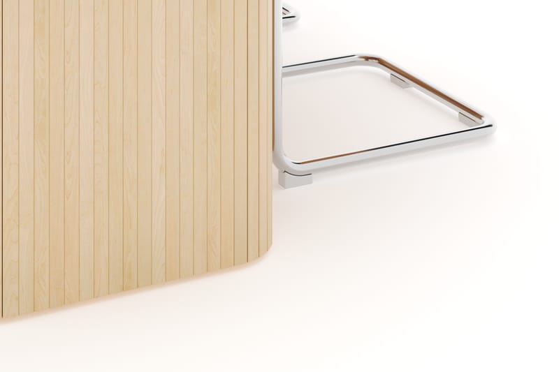Kopparbo Spisebord 200-260 cm Forlengbart med 4 stk Build Matstkolar - Hvit - Møbler - Bord - Spisegruppe