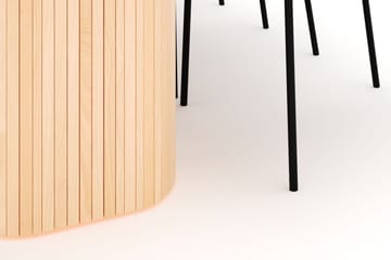 Kopparbo Spisebord 200 cm med 6 Gemmiano Stoler - Natur - Møbler - Bord - Spisegruppe
