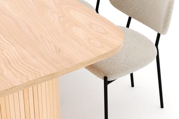 Kopparbo Spisebord 200 cm med 6 Gemmiano Stoler - Natur - Møbler - Bord - Spisegruppe
