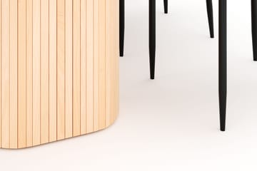 Kopparbo Spisebord 200 cm med 6 Sawako Stoler - Natur - Møbler - Bord - Spisegruppe