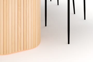 Kopparbo Spisebord 200 cm med 6 Sawako Stoler - Natur - Møbler - Bord - Spisegruppe