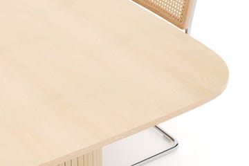 Kopparbo Spisebord 240 cm med 4 stk Build Matstkolar - Hvit - Møbler - Bord - Spisegruppe