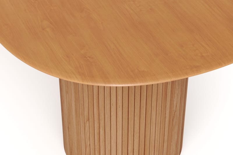 Kopparbo spisebord ovalt 220x100 cm finér - Eik - Møbler - Bord - Spisebord & kjøkkenbord