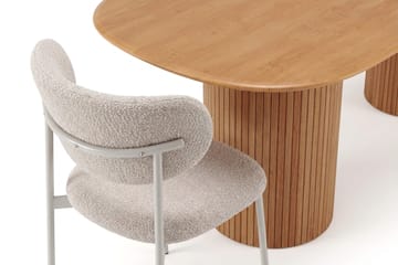 Kopparbo Spisegruppe oval 180 cm med 6 Lucy Spisestoler - Eik - Møbler - Bord - Spisegruppe