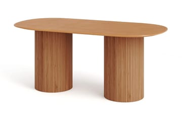 Kopparbo Spisegruppe oval 180 cm med 6 Lucy Spisestoler - Eik - Møbler - Bord - Spisegruppe
