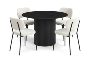 110 cm - Svartbeiset eik