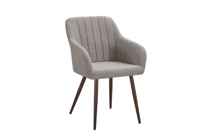Kopparbo spisegruppe rund 180 cm valnøtt med 8 Filippa spisestoler - Valnøtt - Møbler - Bord - Spisegruppe