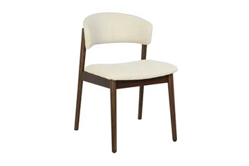 Kopparbo spisegruppe rund ca. 180 cm valnøtt med 8 Nala spisestoler - Valnøtt - Møbler - Bord - Spisegruppe