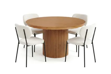 120-220 cm - Svartbeiset eik