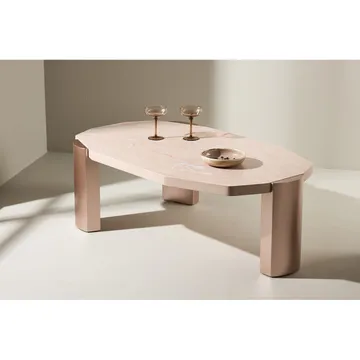 Kres Sofabord 125 cm - Rosa - Møbler - Bord - Sofabord & salongbord