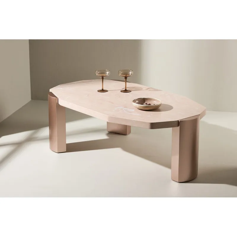 Kres Sofabord 125 cm - Rosa - Møbler - Bord - Sofabord & salongbord