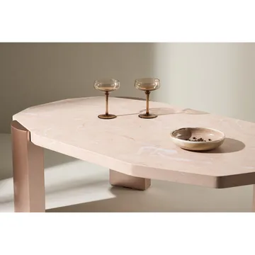 Kres Sofabord 125 cm - Rosa - Møbler - Bord - Sofabord & salongbord