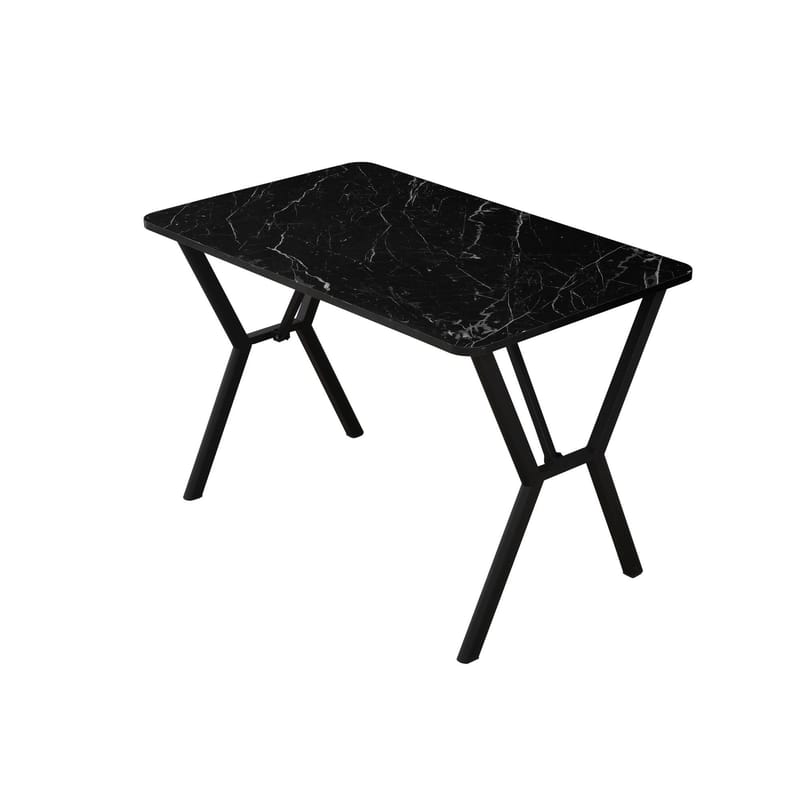 Krylor spisebord 110 cm rektangulært - Svart - Møbler - Bord - Spisebord & kjøkkenbord