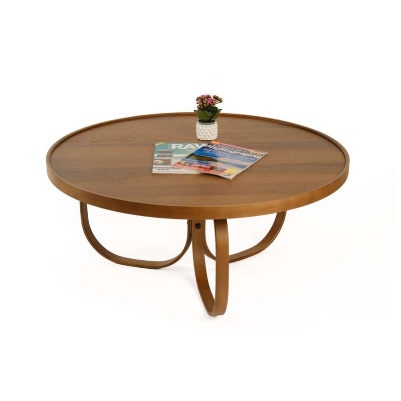 Kunti Sofabord 100 cm - Mørkebrun - Møbler - Bord - Sofabord & salongbord