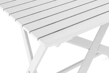 Landet spisebord utendørs - 118x70x74 cm - Hvit - Hagemøbler & utemiljø - Hagebord - Spisebord ute