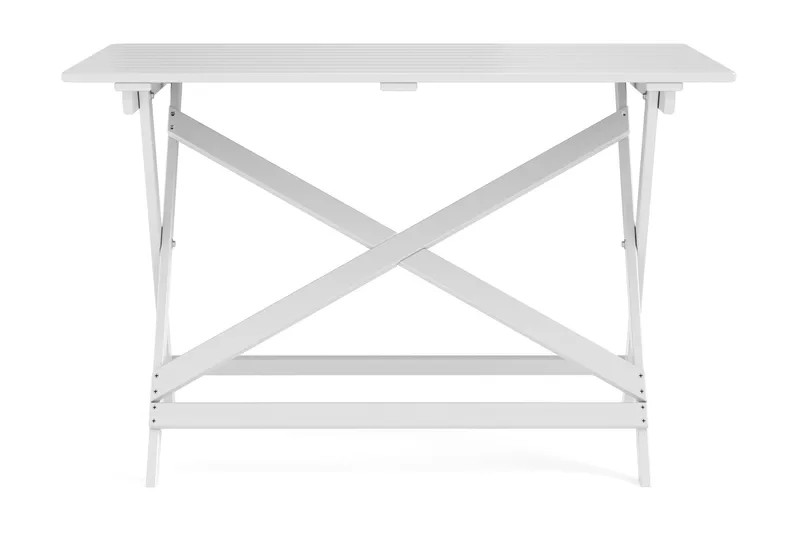 Landet spisebord utendørs - 118x70x74 cm - Hvit - Hagemøbler & utemiljø - Hagebord - Spisebord ute