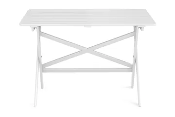 Landet spisebord utendørs - 118x70x74 cm - Hvit - Hagemøbler & utemiljø - Hagebord - Spisebord ute