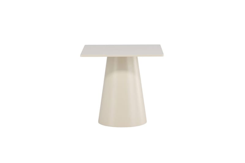 Lanzi Lite Kvadratisk Spisebord 80 cm med Tre- og Eikeutseende - Beige - Møbler - Bord - Spisebord & kjøkkenbord