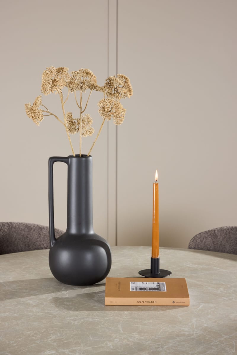 Lanzo rundt spisebord 120 cm med 4 Astoria spisestoler - Møbler - Bord - Spisegruppe