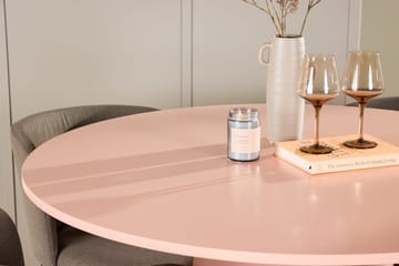 Lanzo rundt spisebord 120 cm med 4 Edina spisestoler - Møbler - Bord - Spisegruppe