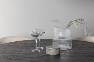 Lanzo Spisegruppe 120 cm Rund med 4 Berit Stoler - Beige - Møbler - Bord - Spisegruppe