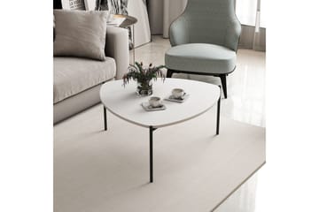 Lenny Sofabord 90 cm - Hvit - Møbler - Bord - Sofabord & salongbord