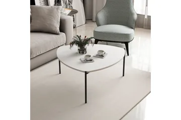 Lenny Sofabord 90 cm - Hvit - Møbler - Bord - Sofabord & salongbord