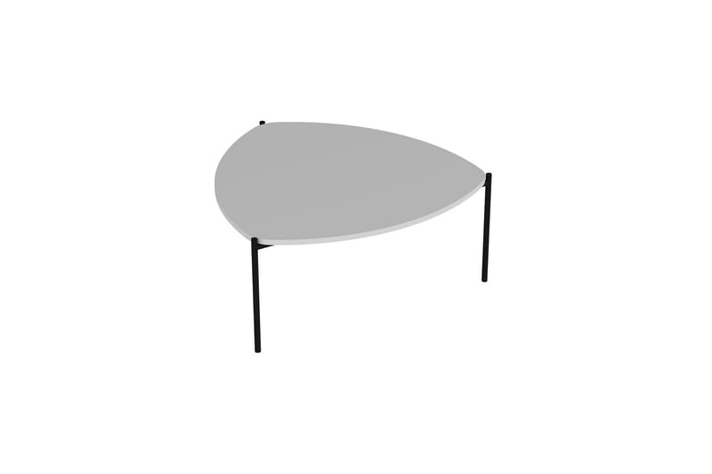 Lenny Sofabord 90 cm - Hvit - Møbler - Bord - Sofabord & salongbord