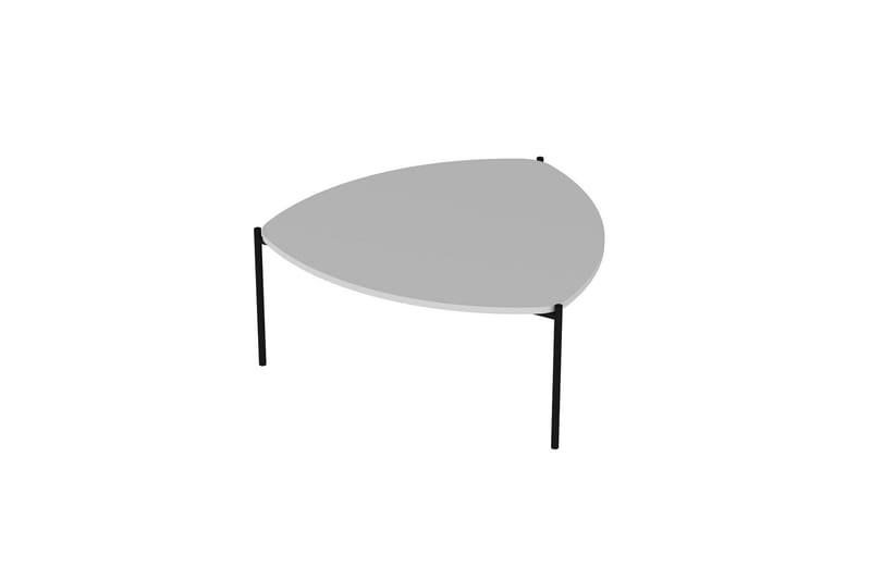 Lenny Sofabord 90 cm, Hvit