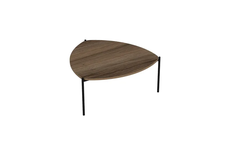 Lenny Sofabord 90 cm, Valnøtt