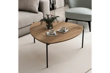 Lenny Sofabord 90 cm - Valnøtt - Møbler - Bord - Sofabord & salongbord